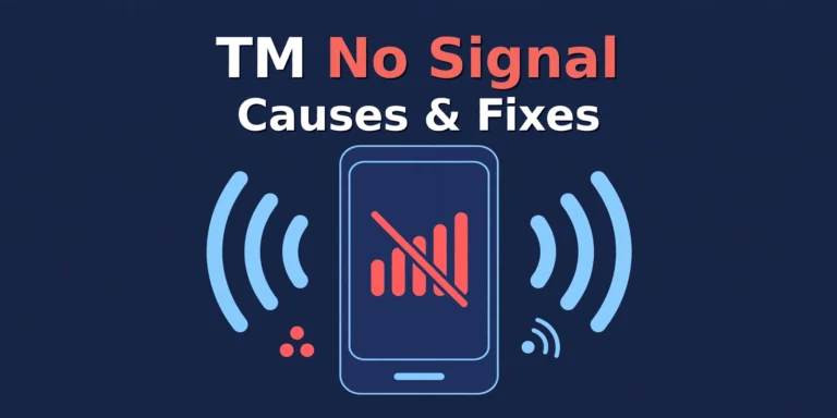 TM SIM no signal causes and fixes feature illustration