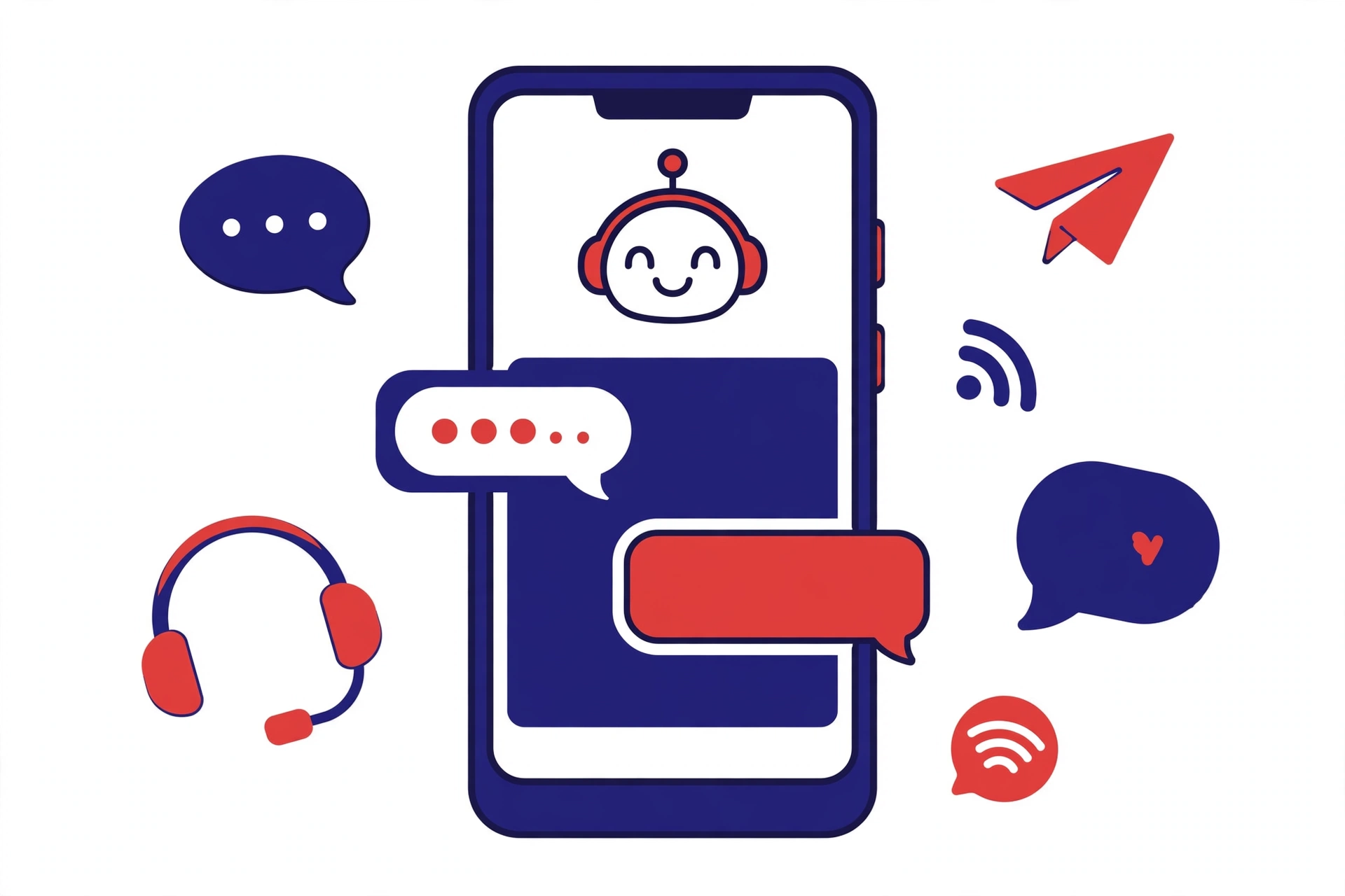 tm live chat support illustration