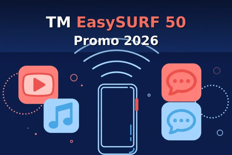 TM EasySURF 50 promo feature illustration